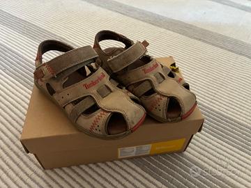 Sandali taglia 29  in vera pelle bambino Timberlan