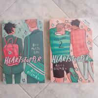  libri fumetto Heartstopper originale inglese