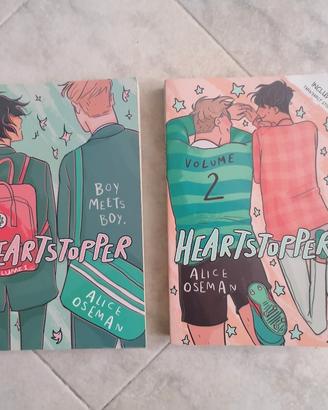  libri fumetto Heartstopper originale inglese