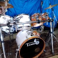 batteria acustica tamburo completa,  a parte