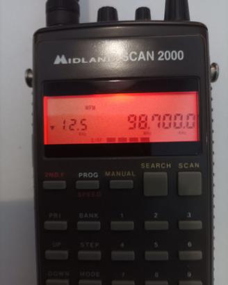 Midland Scan 2000 Radio Ricevitore scanner