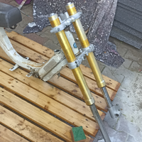 Telaio piaggio bravo con forcelle cross