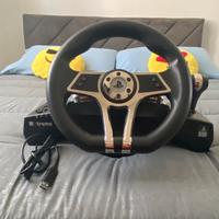 PlayStation 4+ Volante Ps4  + Joystick e Gioco PS4