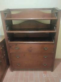 Cassettone legno massello