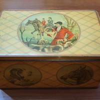 Rara Scatola In Latta "Fausto Sorini" Vintage