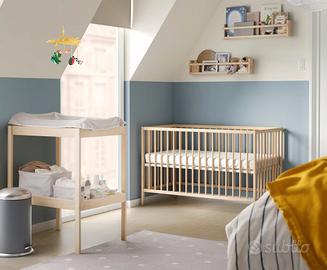 lettino e materasso ikea