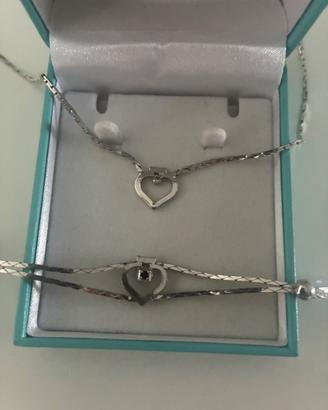 parure collana bracciale