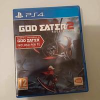 GOD EATER 2 RAGE BURST PS4  COMPLETO