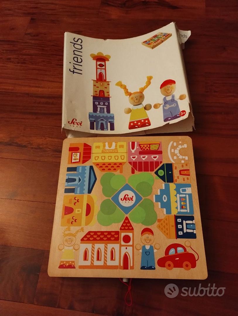 Sevi 1831 play puzzle legno - Tutto per i bambini In vendita a Torino