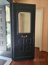 Porta Blindata  con Vetro Antisfondamento