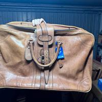 Valigia in cuoio vintage.