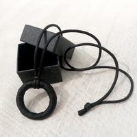 Collana Design Amuleto Cerchio Magico Portafortuna