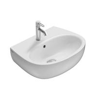 lavabo con colonna bianco