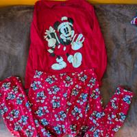pigiama completo rosso Tezenis Mickey Mouse 