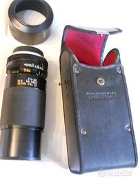 teleobiettivo ZOOM TAMRON tele macro CON CUSTODIA