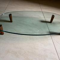 Tavolino da salotto in cristallo Fiam