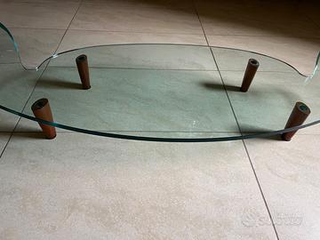 Tavolino da salotto in cristallo Fiam