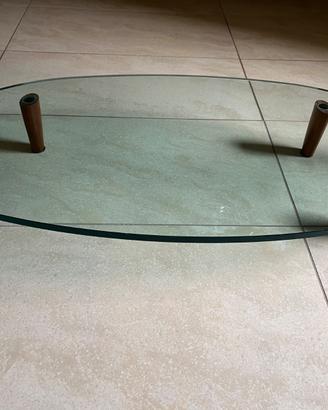 Tavolino da salotto in cristallo Fiam