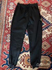 Pantalone Felpato Stone Island nero tg S
