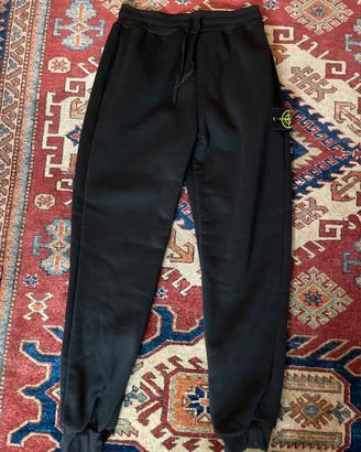 Pantalone Felpato Stone Island nero tg S