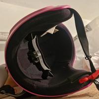 casco sci bambina con maschera da sci