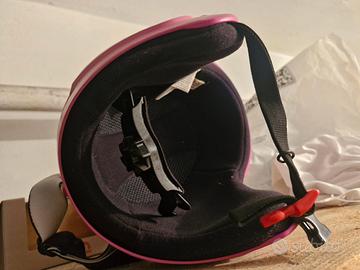 casco sci bambina con maschera da sci