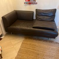 Chaise-longue nappa pelle