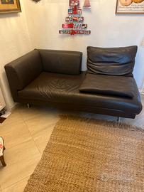 Chaise-longue nappa pelle