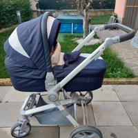 Trio Ovetto passeggino carrozzina 