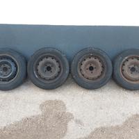 Cerchi ferro 14" + gomme invernali 175/65 R14 82T