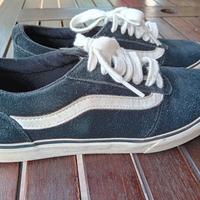 vans in camoscio nere 37