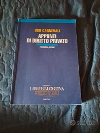 libro universitario di diritto privato 