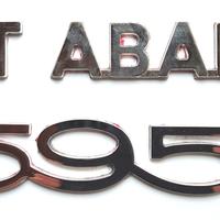 FIAT ABARTH 595 FREGIO STEMMA EMBLEMA