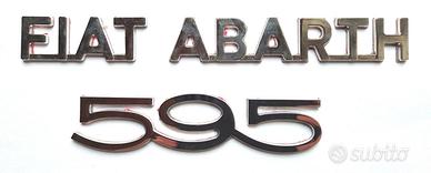 FIAT ABARTH 595 FREGIO STEMMA EMBLEMA
