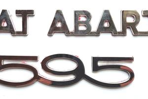 FIAT ABARTH 595 FREGIO STEMMA EMBLEMA