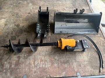 trivella per mini escavaori 