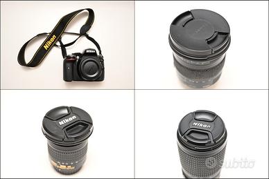 Kit Fotografico Completo Nikon D5300 + 3 Obiettivi