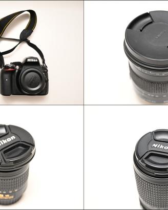 Kit Fotografico Completo Nikon D5300 + 3 Obiettivi