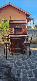 mobile bar legno massello 