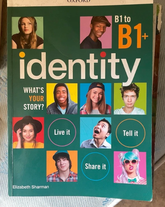 Libro di inglese B1+ identity