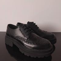 Mocassino Carrarmato Borchie Nero CafèNoir