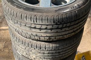 4 cerchi VW GOLF IV  con gomme seminuove dot 0125