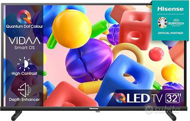 Hisense 32" QLED FULL HD 32E53KQT, Smart TV