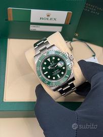 ROLEX SUBMARINER 116610LV FULL SET 2017