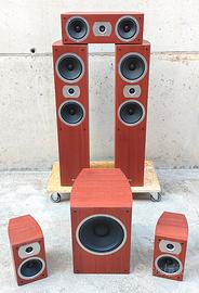 Set home cinema HECO VICTA  con sub. 