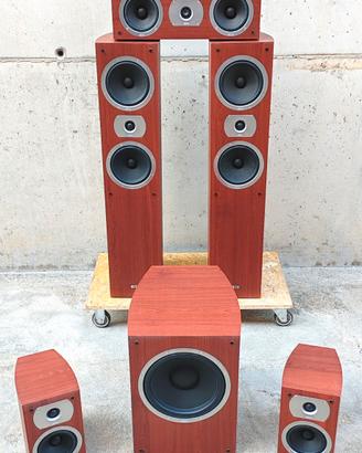 Set home cinema HECO VICTA  con sub. 