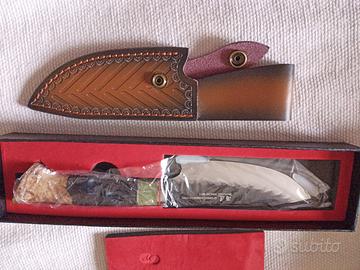 coltello lama damasco 67 strati acciaio