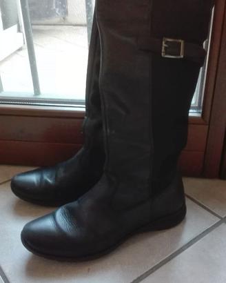 👢Stivali in Pelle Nera – Stivaleria Italiana N°35