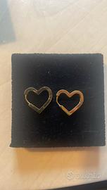 Orecchini forma di cuore