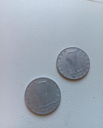 5 lire 1954   " accetto proposta "